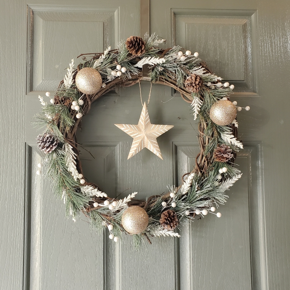 Handcrafted Holiday Wreath